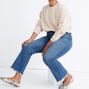 Madewell Blue Bootcut Jeans